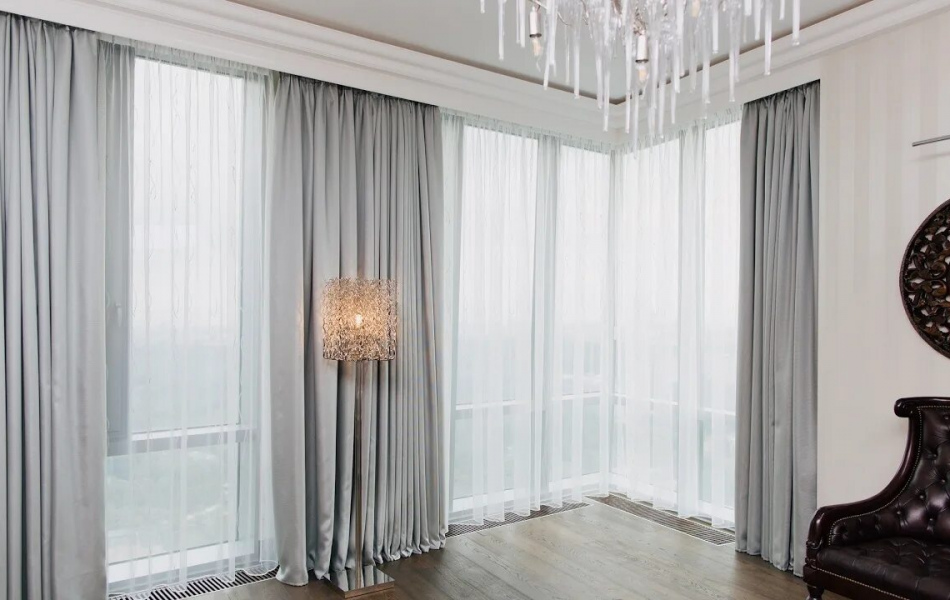 Рассчитать и купить Римские шторы